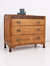 1920s English Oak Chest