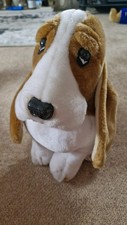 Vintage Hush Puppy Basset Hound Plush Cuddly Toy