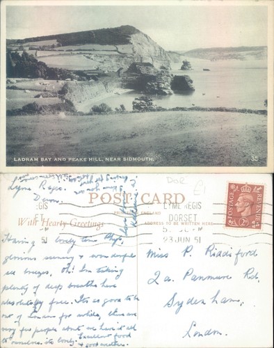 Ladram bay and - ladram,