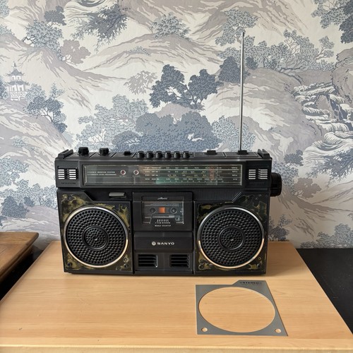 Sanyo m4100k vintage boombox - m4100k,