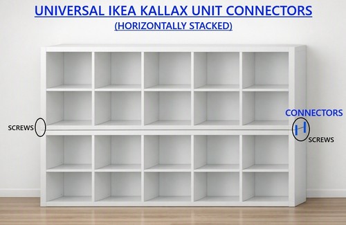Ikea kallax unit joining - ikea,