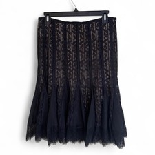 Ann Taylor Black Late Midi