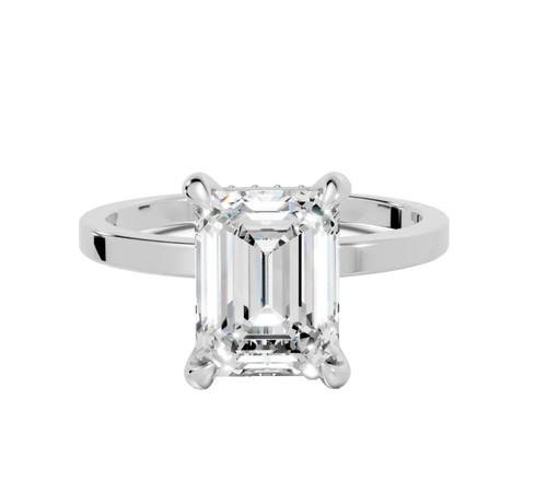 Certified 14k white gold lab - certified,