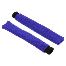 2Pcs Nylon Badminton Racket Racquet Towel Grip Anti-Skid Sweatband, Blue