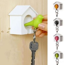Bird House Whistle Key Holder