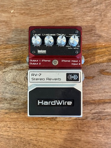 Digitech hardwire stereo - hardwire, rv-7