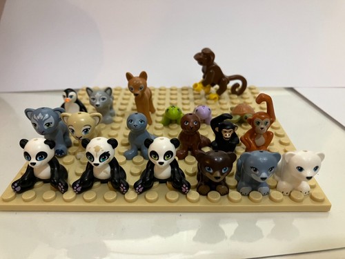 Lego zoo animals panda - lego, lion