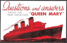 Vintage Queen Mary Ship