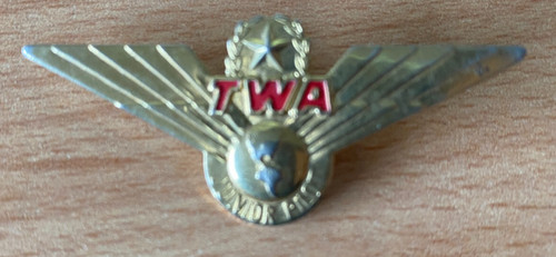 Twa junior pilot badge metal - junior,