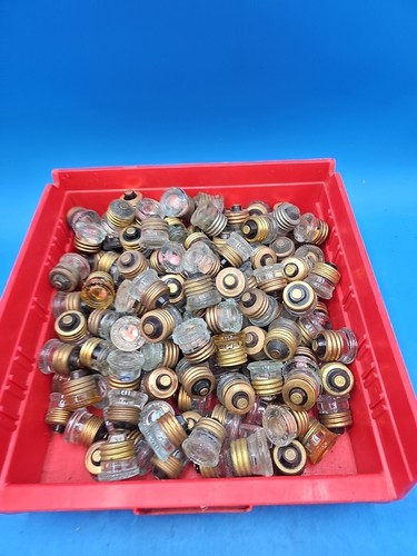 Lot 100 glass screw in - lot,
