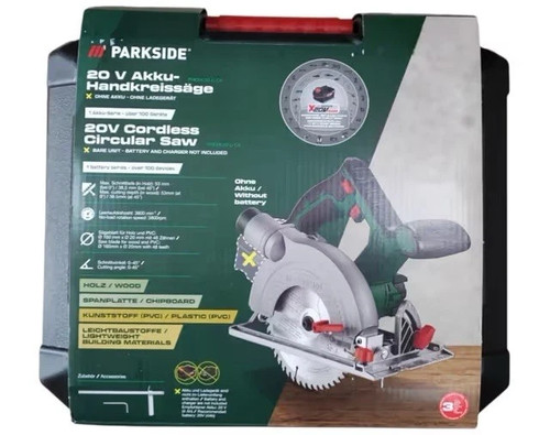 Parkside cordless circular saw - parkside,