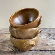 3 x Vintage Rustic French Soup