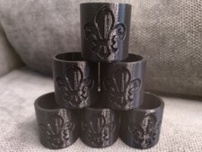 6x UK Scouting Plastic BLACK