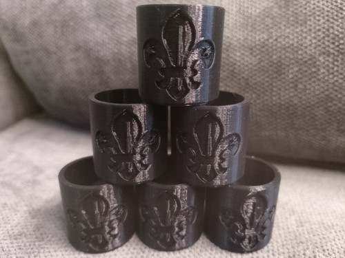 Scouting plastic black - 6x,