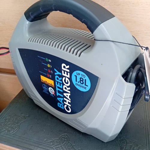 Halfords battery charger to - charger, up
