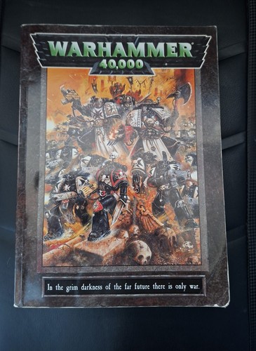 Warhammer 40k rulebook 3rd - rulebook,