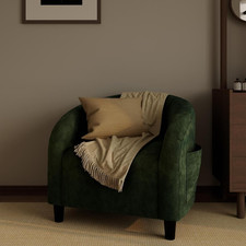 Stylish Accent & Barrel Chair