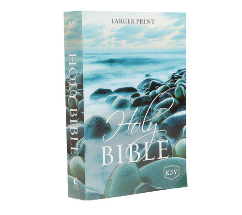 Kjv holy bible larger print - larger,