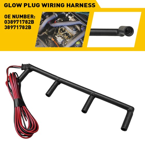 Glow plug cable repair set - plug,