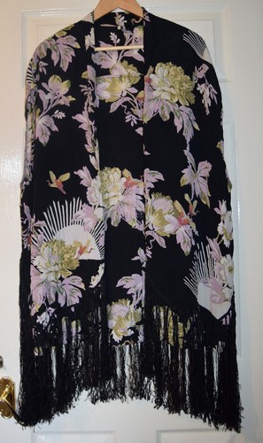 Topshop fringed kimono - topshop, kaftan
