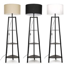 Floor Lamp Shelf Living Room