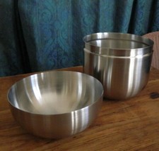 Brushed Stainless Steel Canister - MEDIUM 800ml