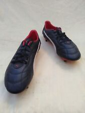 PUMA 1968 BLACK LEATHER SIZE UK 10 FOOTBALL BOOTS SOFT GROUND SCREW IN STUDS ?