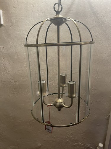Brushed brass finish with - brushed,