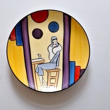 Brian Wood Ceramics 'PUTTIN ON THE RITZ' plate by DEBORAH WOOD