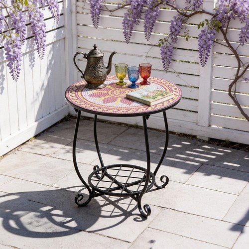 Round side table - side,