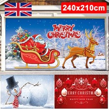 Christmas Garage Door Banner Decoration, Christmas Large Garage Cover Decorate!