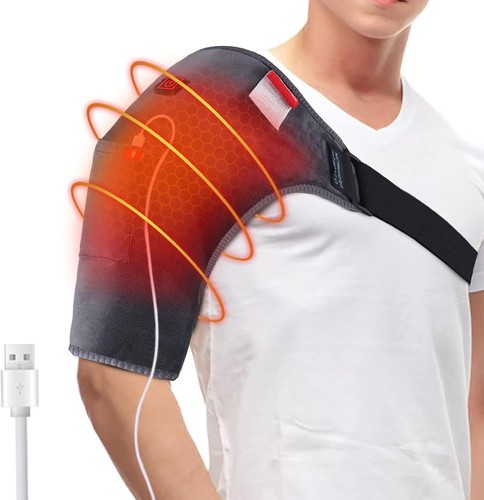 Usb heated shoulder wrap - heated,