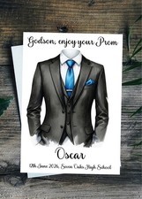 Boy’s Prom Card Personalised