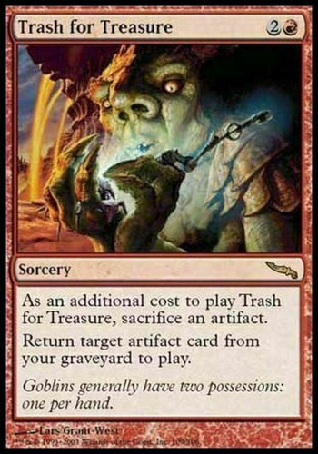Trash for treasure mirrodin - treasure, ~