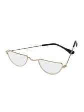 Half Moon Glasses Gold Old Man