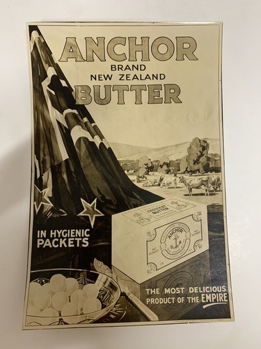Vintage original anchor - vintage, butter