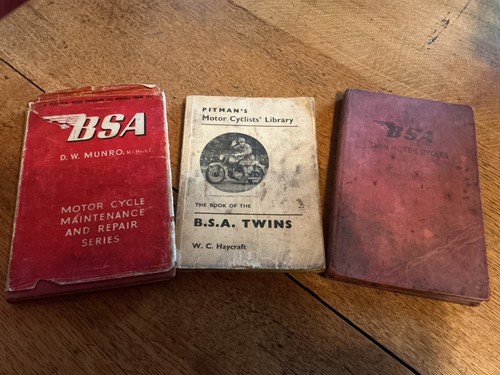 Bsa manuals repairs - manuals,