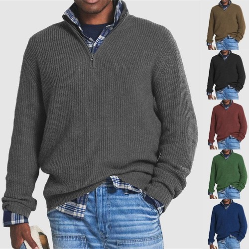 Mens ribbed jumper sweater - mens,