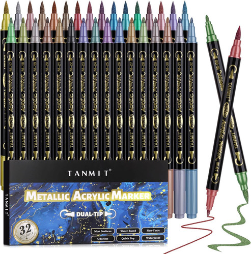 Colors metallic marker - 32,