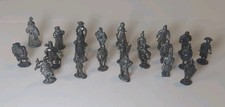 Set of 22 Pewter Figures