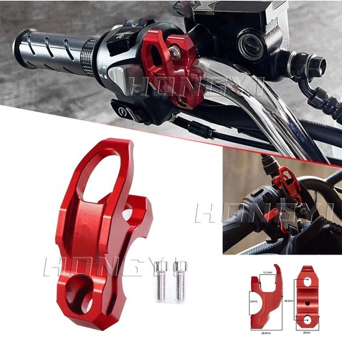 Red cnc aluminium motorcycle - red,
