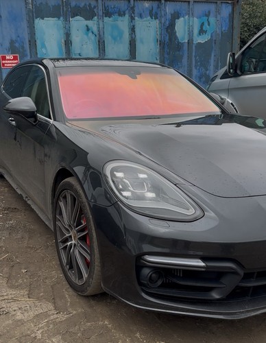 Red chameleon tint film - 85%,