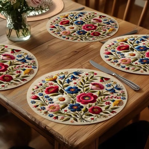 4pcs spring floral - 4pcs,