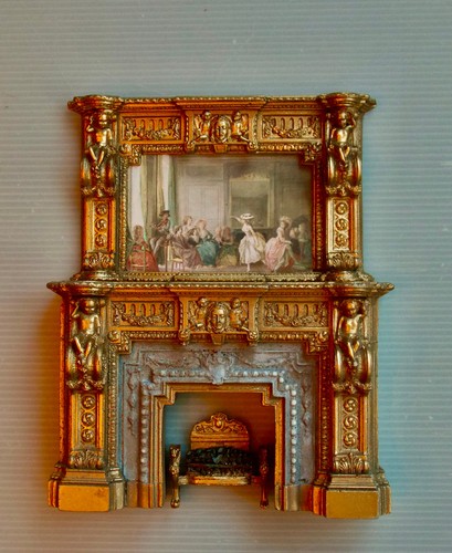 Dolls house ornate style - dolls,