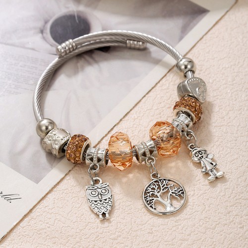Owl tree life champagne - tree,