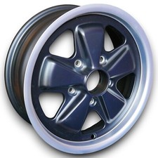 5 Spoke Style Rims Black Flat