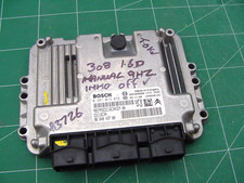 **Immo Off** 0281013872 Peugeot 308 1.6 Diesel ECU 9664843780 Bosch EDC16C34 Ecm