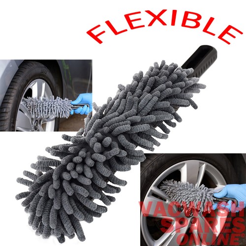 Flexible wheel wash brush - wheel,