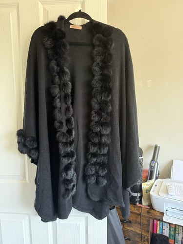 Cape style cardigan - cape,