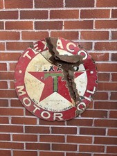 Vintage Texaco Porcelain Motor